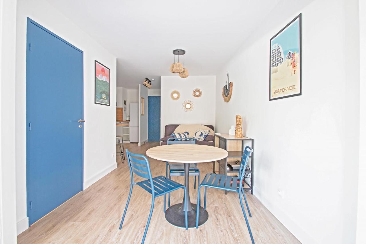 Motte Du Couchant, 6 Personnes, 4 Min De La Plage, Parking, Climatisation Ла-Гранд-Мот Экстерьер фото